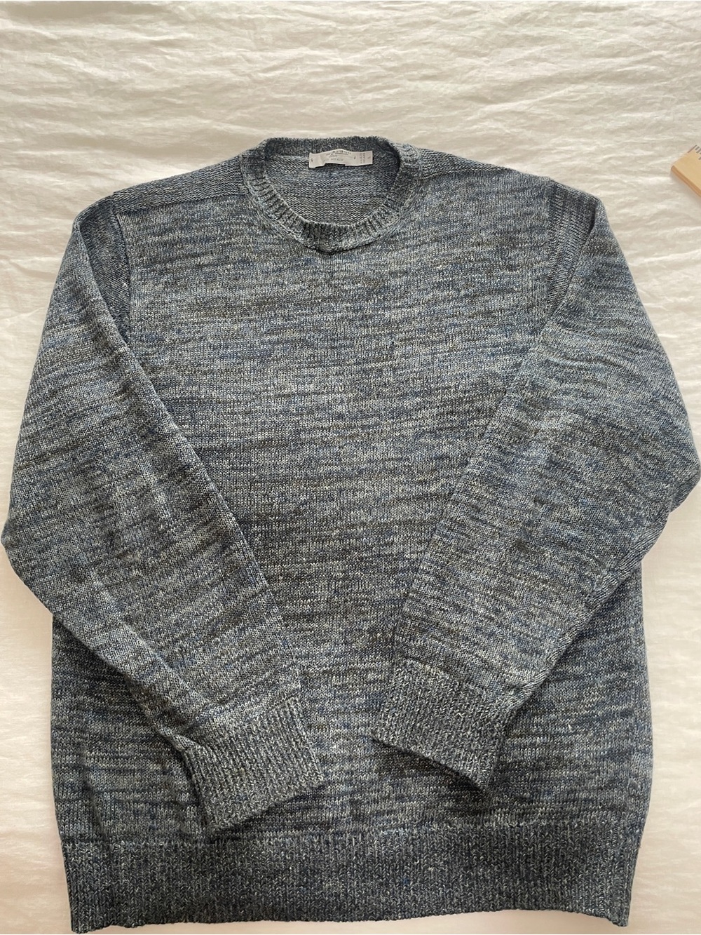 Men's Marled Crewneck Sweater in Heather Gray